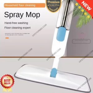 Magic Spray Mop 360° Healthy Floor Cleaner with Built-In Water Tank and Microfiber Pads for Wet and Dry Cleaning