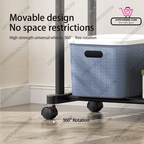 ortable clothes drying rack with wheels for easy indoor and outdoor use