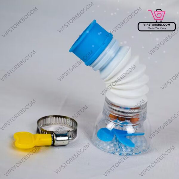 360 degree water saver faucet attachment for kitchen and bathroom taps.