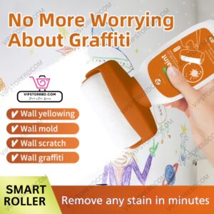 Remove Graffiti, Wall Stains & Scratches – 360° Wall Repair Roller Paint | VIPStorebd